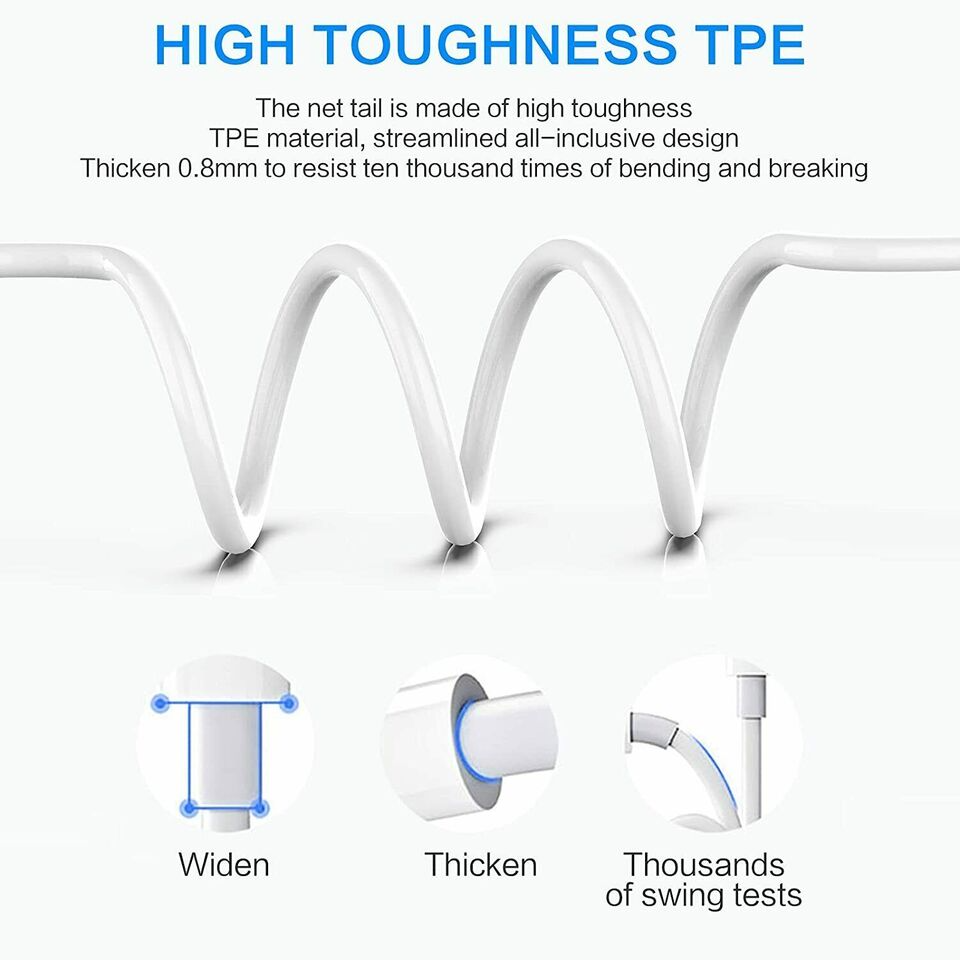 Braided USB C Type-C Fast Charging Data SYNC Charger Cable Cord 3/6/10FT Lot